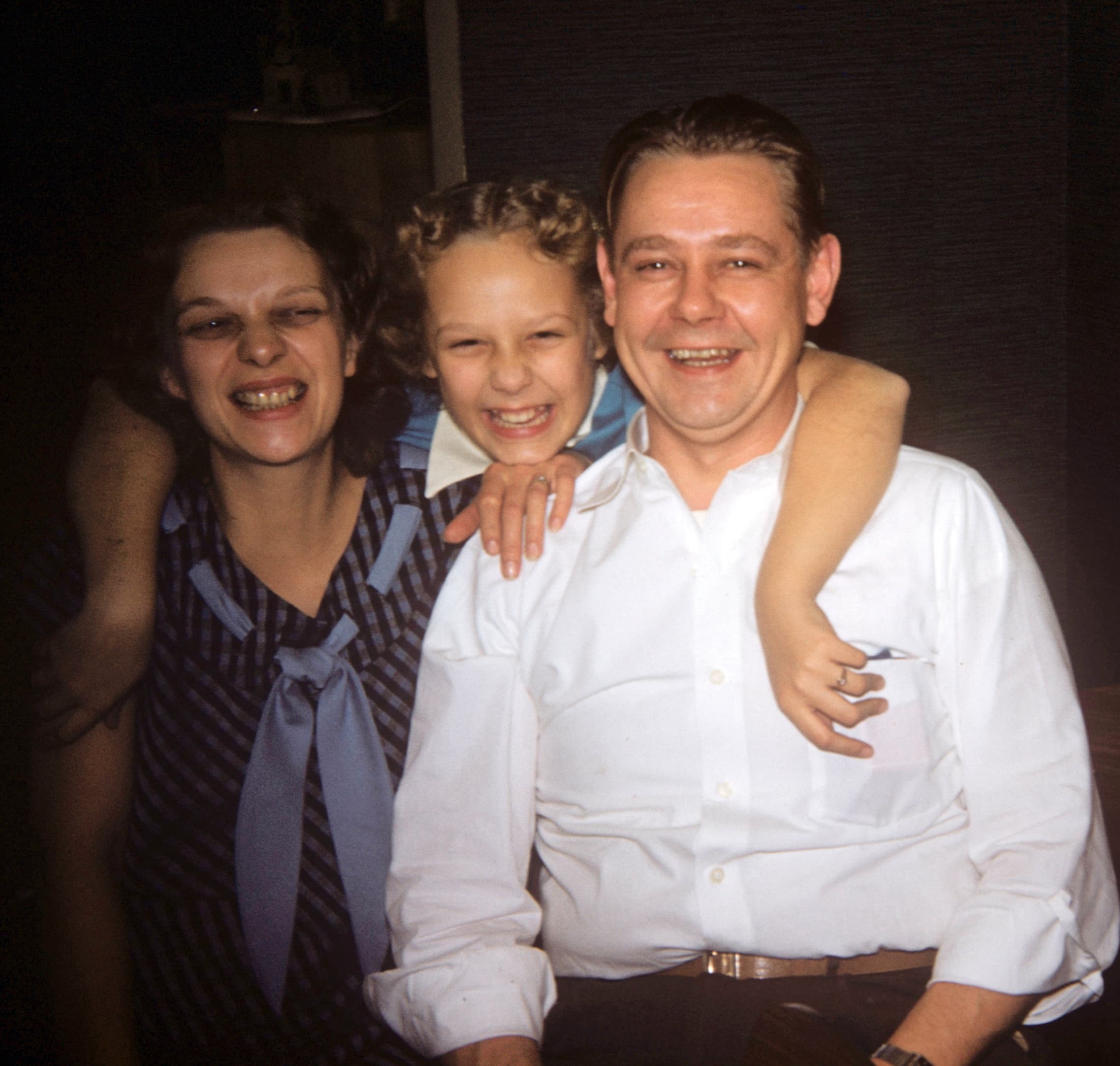 Sharon with Mom & Dad